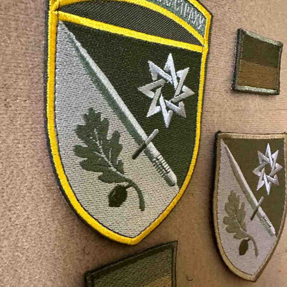 Ukrainian Army Patch 152 Separate Chasseurs Brigade Tactical Badge Hook
