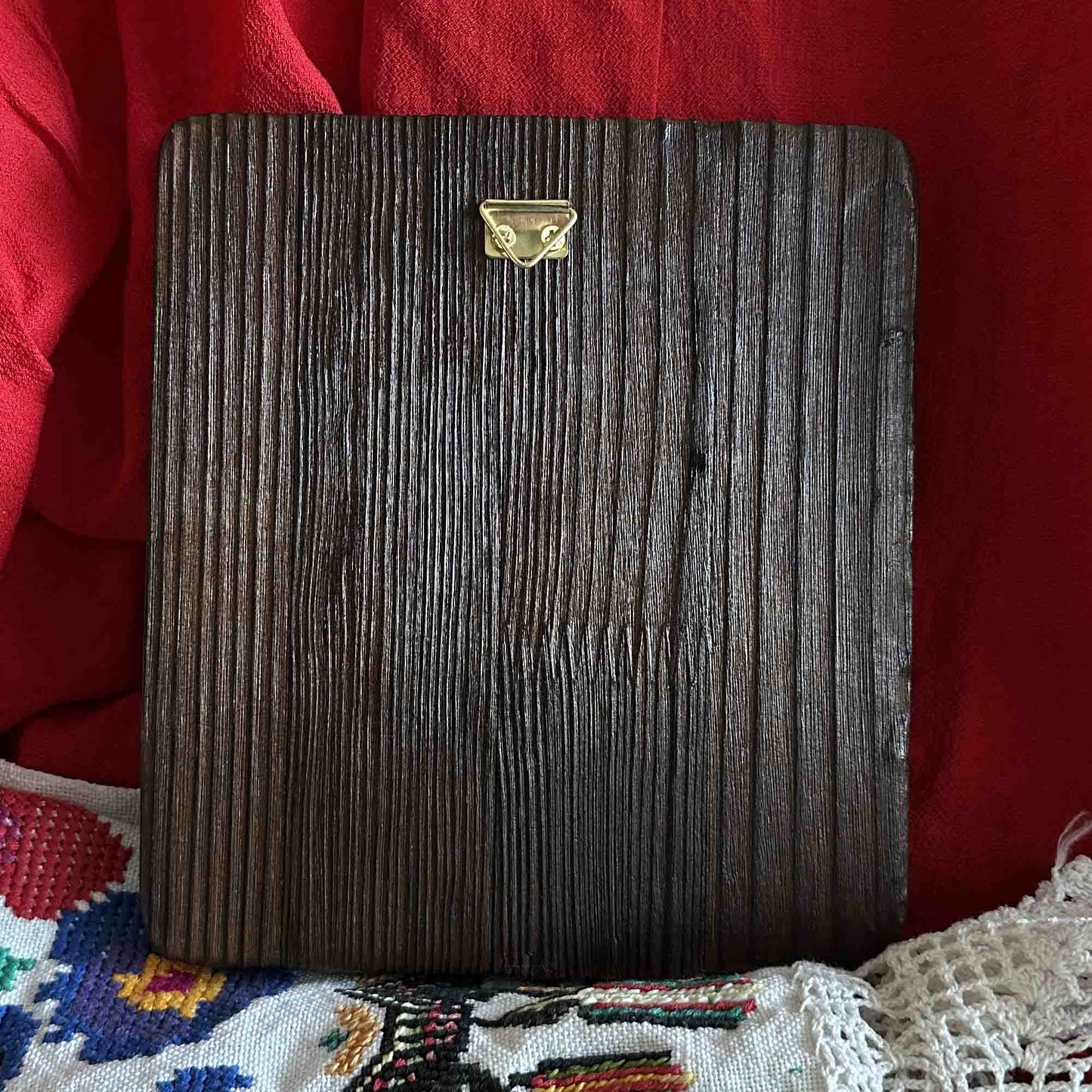 Ukrainian Folk Art Painting Wood Panel "Patroness" Ethno of Ukraine