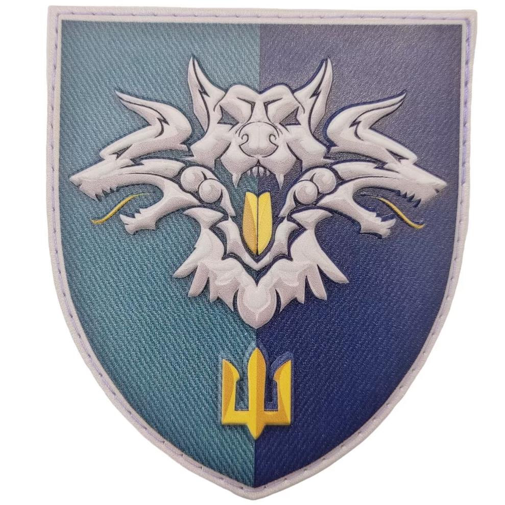 Patch (velcro) of the38th Separate Brigade Marines of the Army of Ukraine PVC 3 D. 