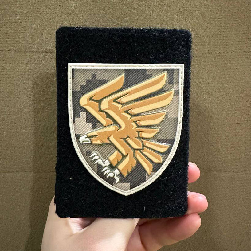 Ukrainian Army Patch 95th Separate Landing Assault Brigade Badge Hook PVC 3 D