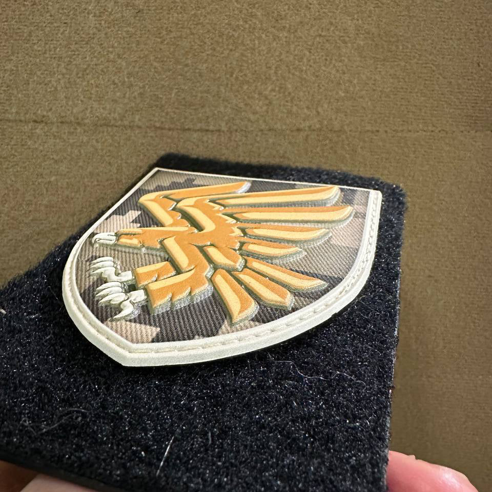 Ukrainian Army Patch 95th Separate Landing Assault Brigade Badge Hook PVC 3 D