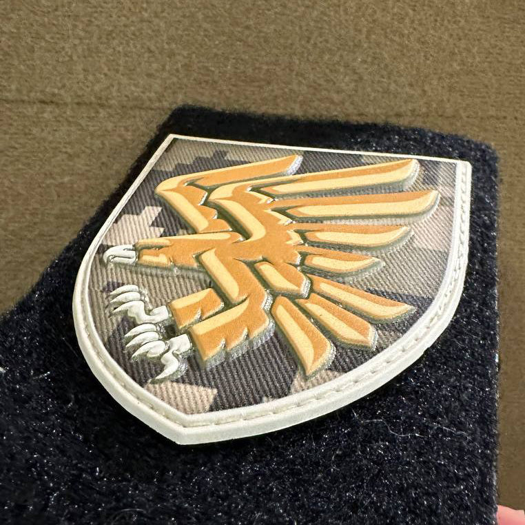Ukrainian Army Patch 95th Separate Landing Assault Brigade Badge Hook PVC 3 D