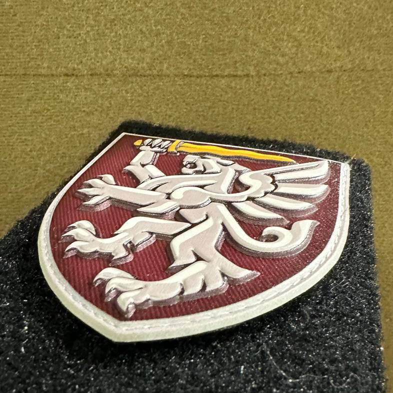 Ukrainian Morale Patch 80th Separate Airborne Assault Brigade Badge Hook PVC 3 D
