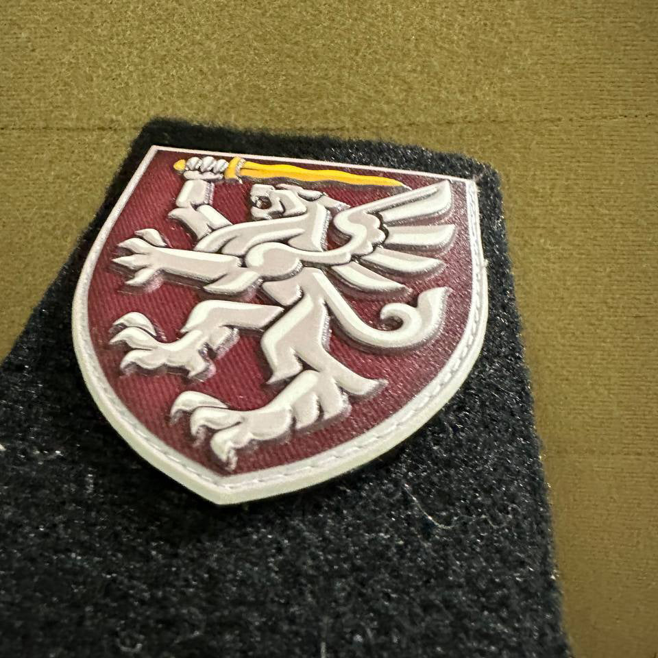 Ukrainian Morale Patch 80th Separate Airborne Assault Brigade Badge Hook PVC 3 D