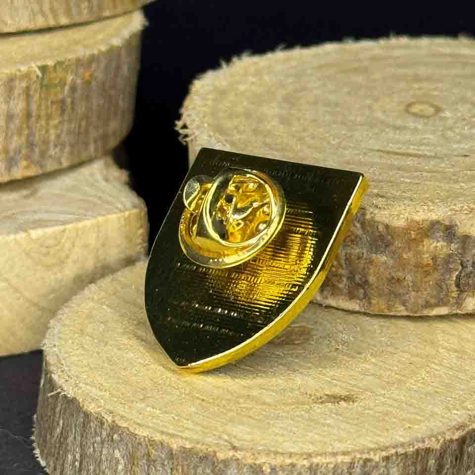 Ukrainian Green Metal Badge Button Pin "Emblem of the Army of Ukraine"