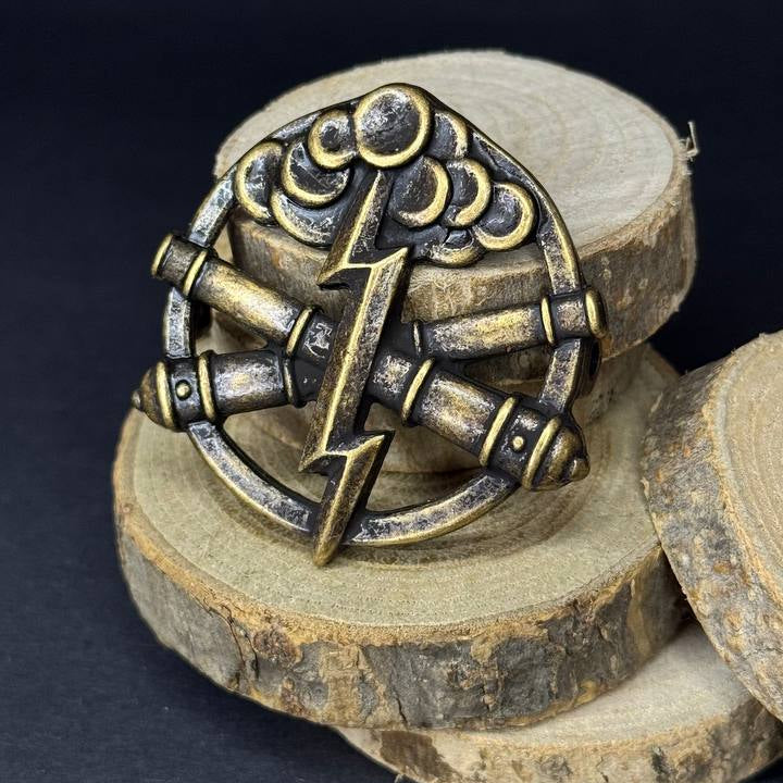 Ukrainian Army Metallic Beret Badge