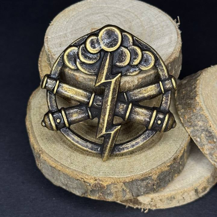 Ukrainian Army Metallic Beret Badge