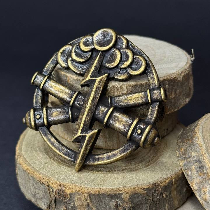 Ukrainian Army Metallic Beret Badge
