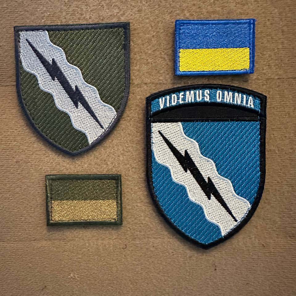 Ukrainische Armee Moral Patch Alpha Spezialeinheit des SBU Taktisches Abzeichen Klettverschluss