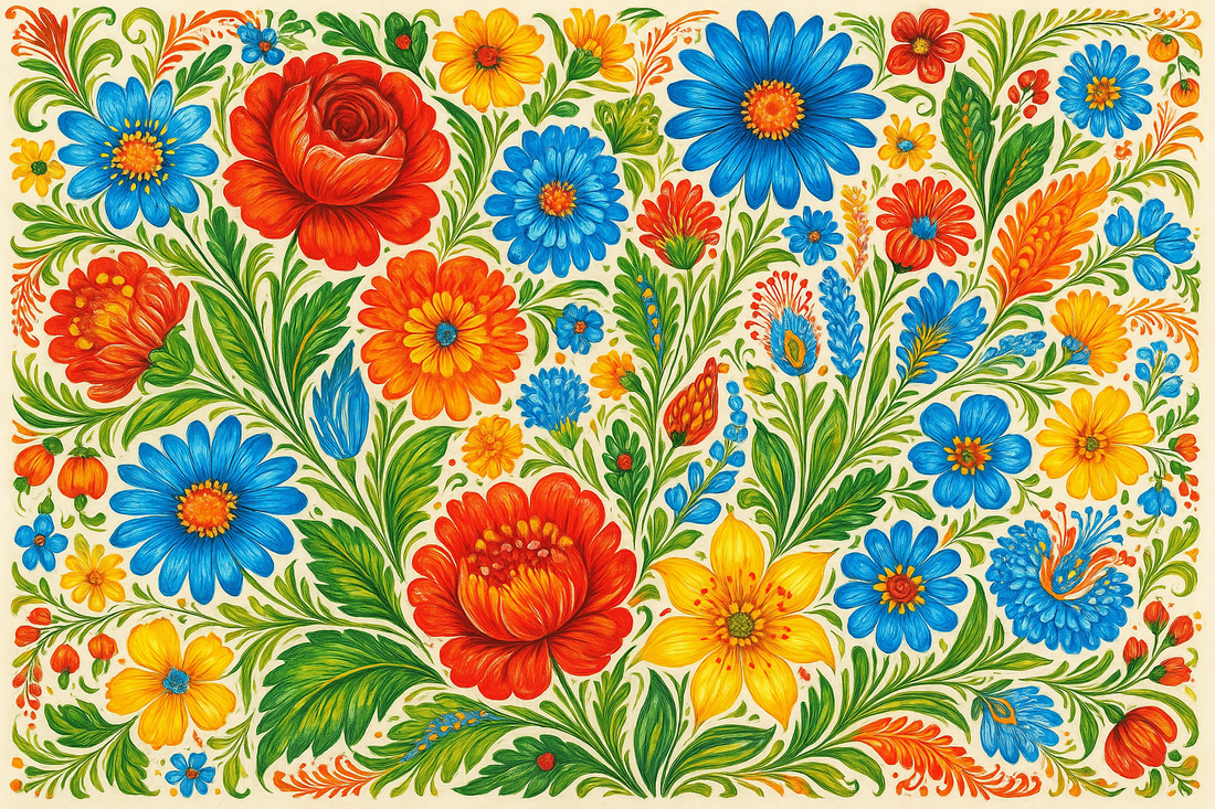 Petrykivka painting