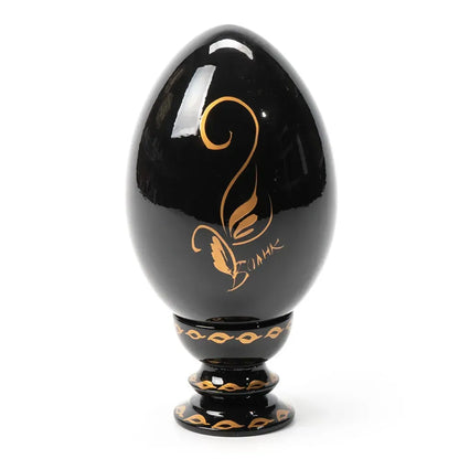 Petrykivka Wooden Easter Egg