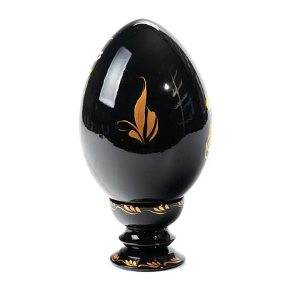 Petrykivka Wooden Easter Egg