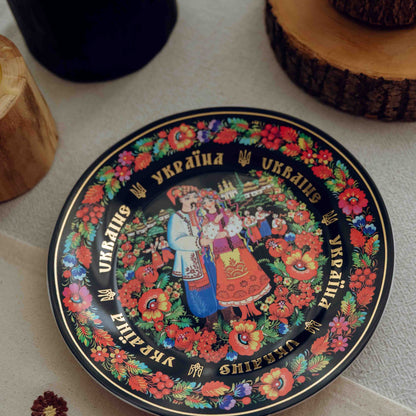 Ukranian Ceramic Plate 