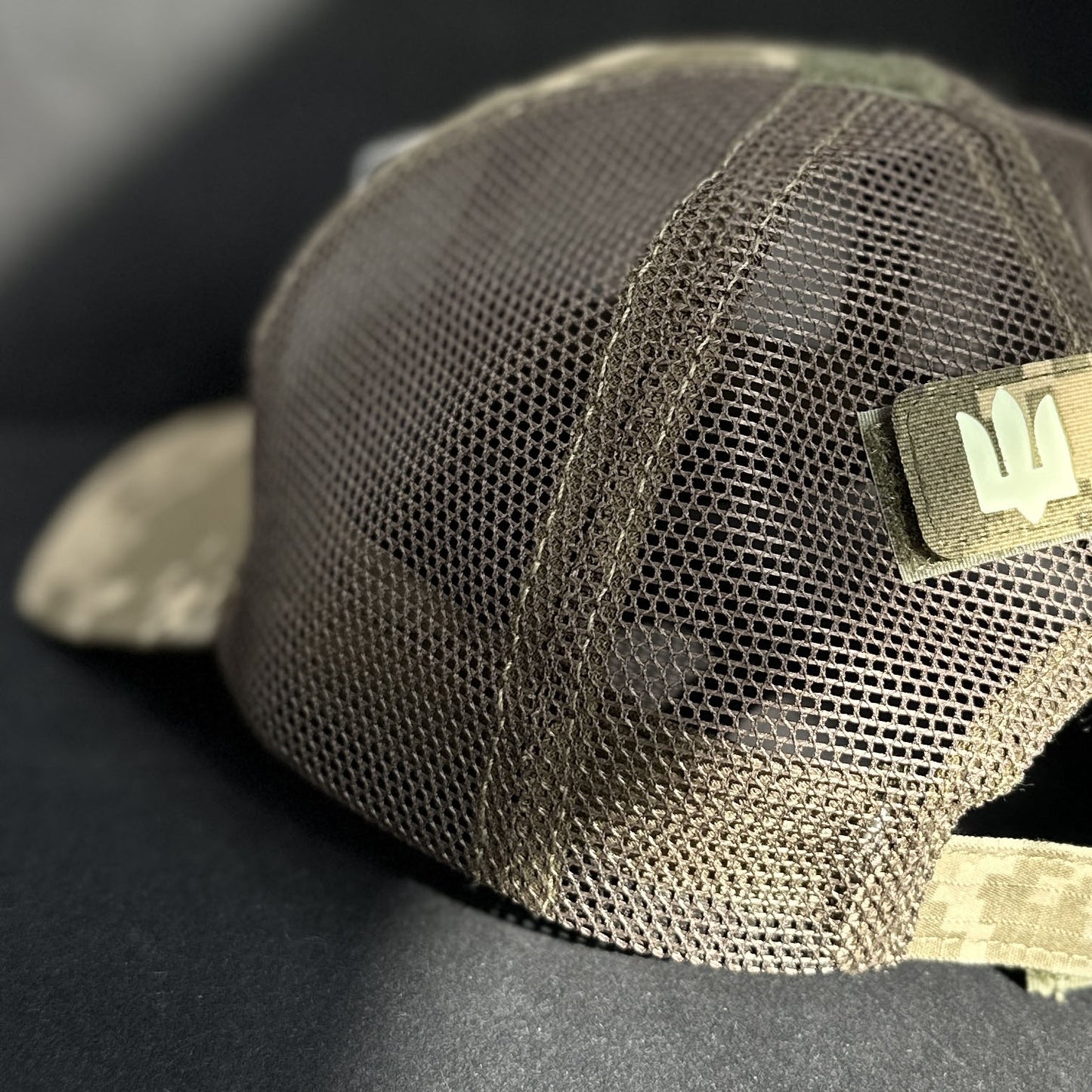 Ukrainian Army Cap MM 14 (Pixel) 2 x Moral Patches PVC 56-58 size