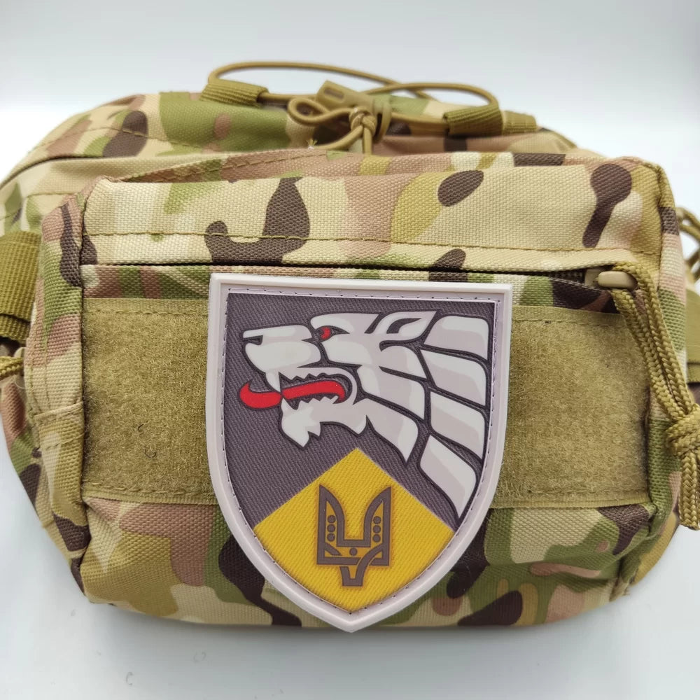 Ukrainian Morale Patch 140 Special Assignment Center of the SSO Badge Hook PVC