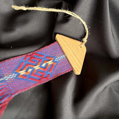 Ukranian "Ancestral Guard" – Handwoven Slavic Ornament Hanging Talisman