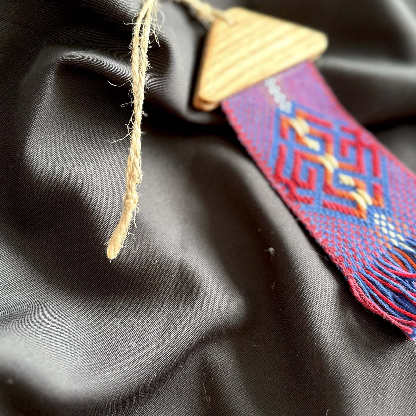 Ukranian "Ancestral Guard" – Handwoven Slavic Ornament Hanging Talisman