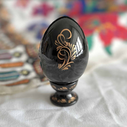 Ukrainisches Petrykivka Holzei | Handbemalte Pysanka (870 mm) 01-121