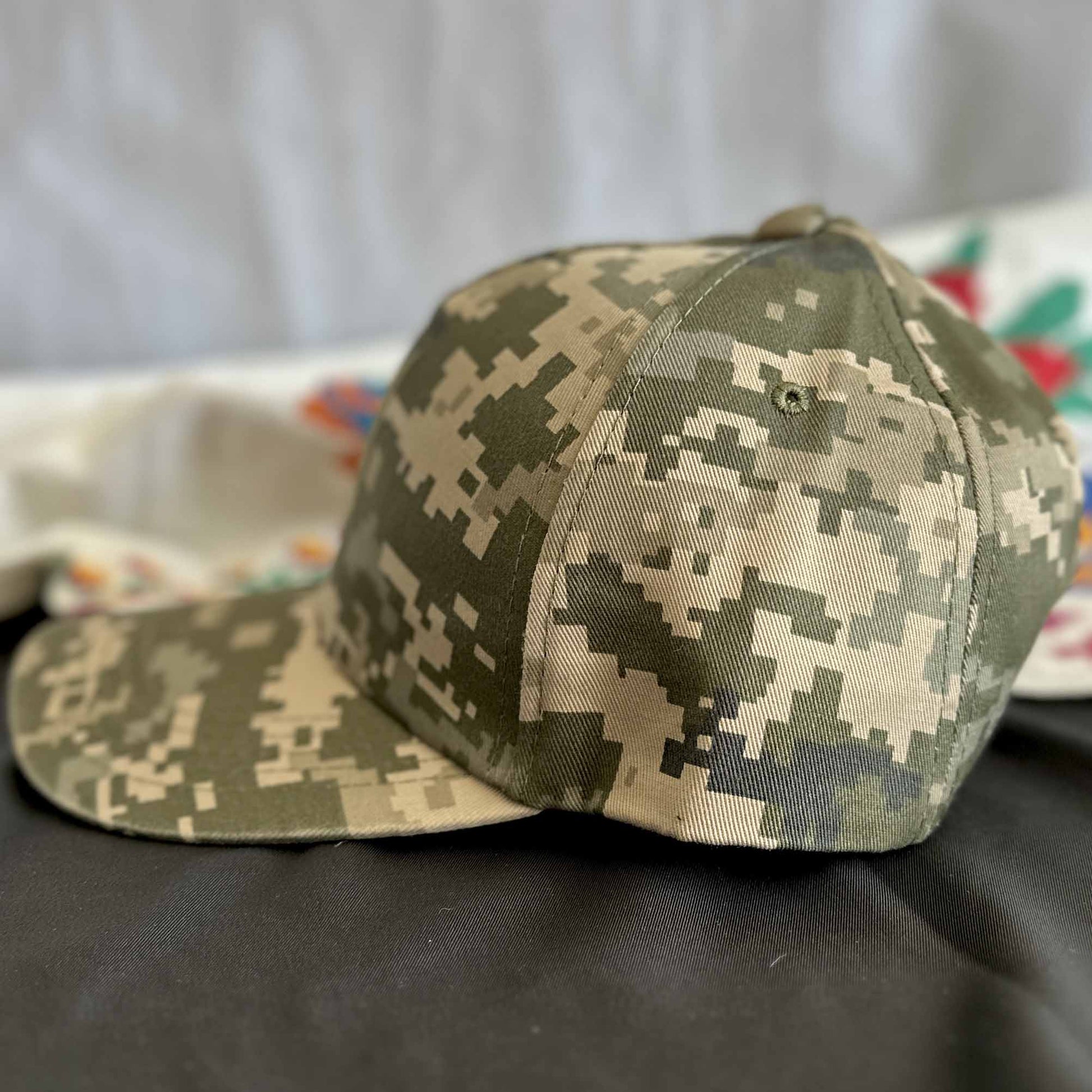 Ukrainian Army Cap Pixel MM 14 with Trident of Ukraine Size: 56-58