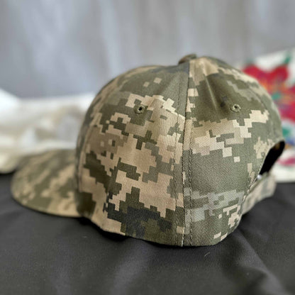 Ukrainian Army Cap Pixel MM 14 with Trident of Ukraine Size: 56-58