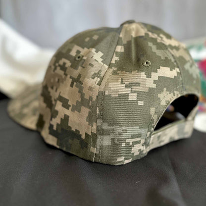 Ukrainian Army Cap Pixel MM 14 with Trident of Ukraine Size: 56-58