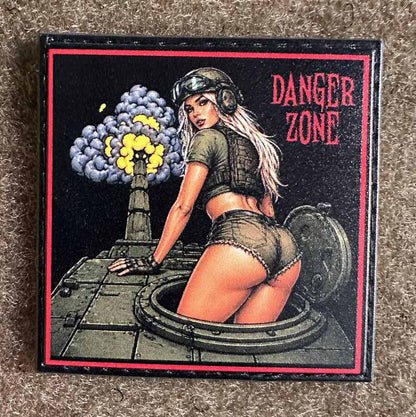 Millitary Morale Patch Nude Girl
