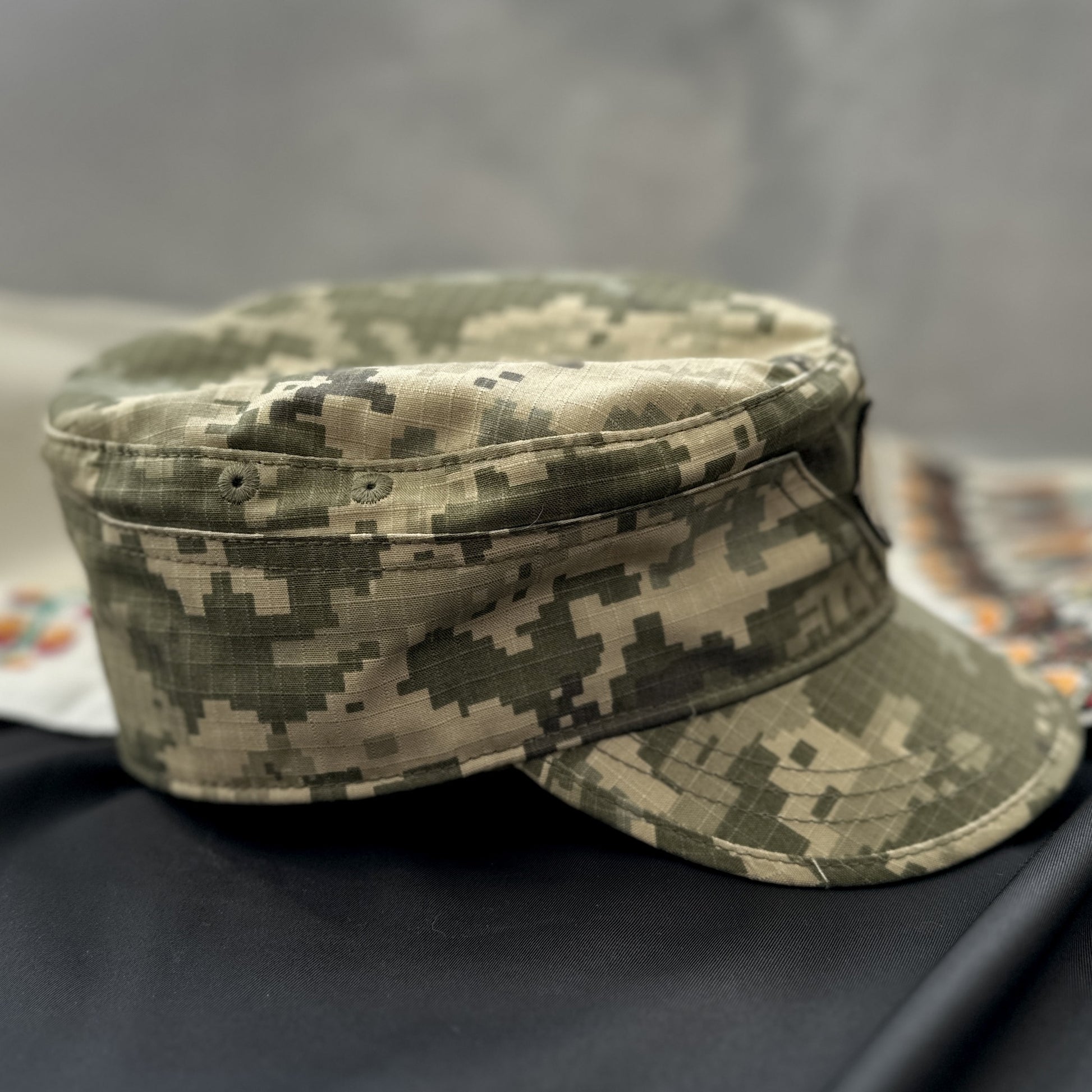 Ukrainian Army Cap Pixel MM Mazepinka with Badge Trident of Ukraine