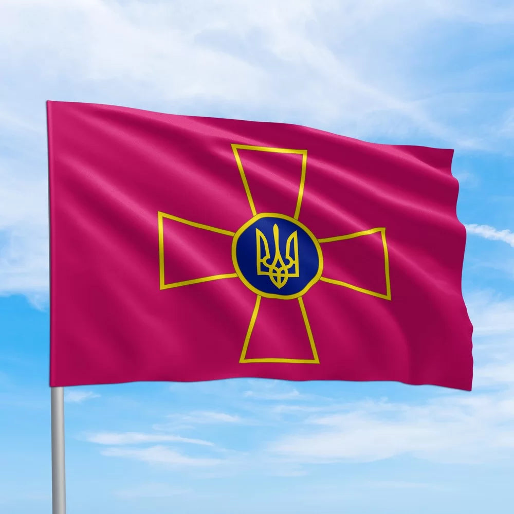 ukrainian flags