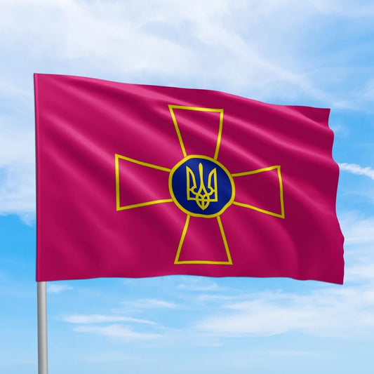 ukrainian flags