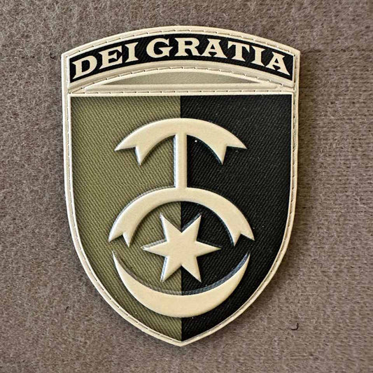 Ukrainian Army Morale Patch 30th Separate Mechanized Brigade Badge Hook PVC 3D
