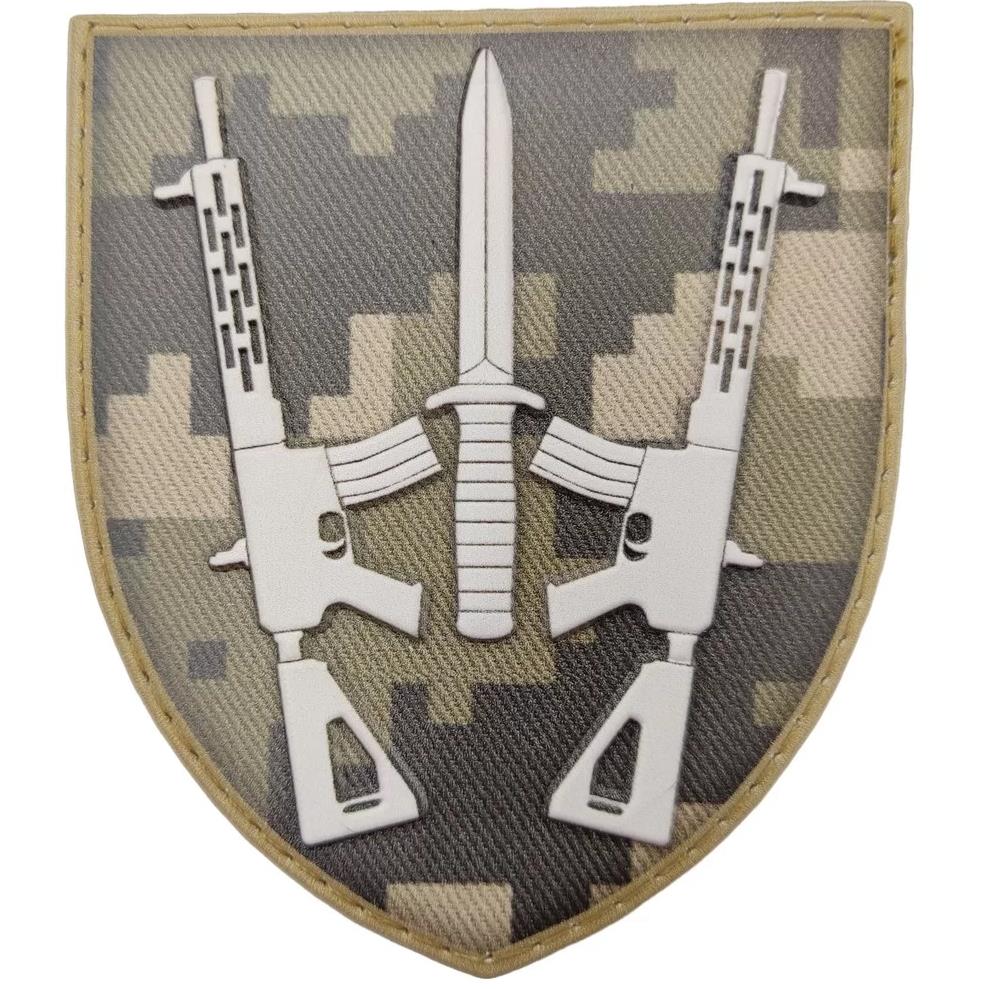 Ukrainian Army Morale Patch 67 th Separate Mechanized Brigade Tactical Badge Hook PVC 3 D