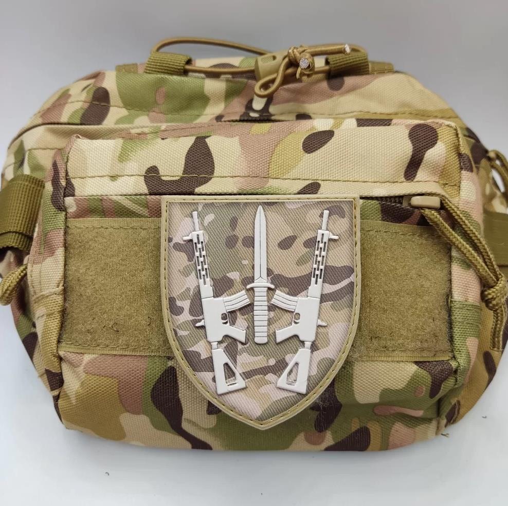 Ukrainian Army Morale Patch 67 th Separate Mechanized Brigade Tactical Badge Hook PVC 3 D