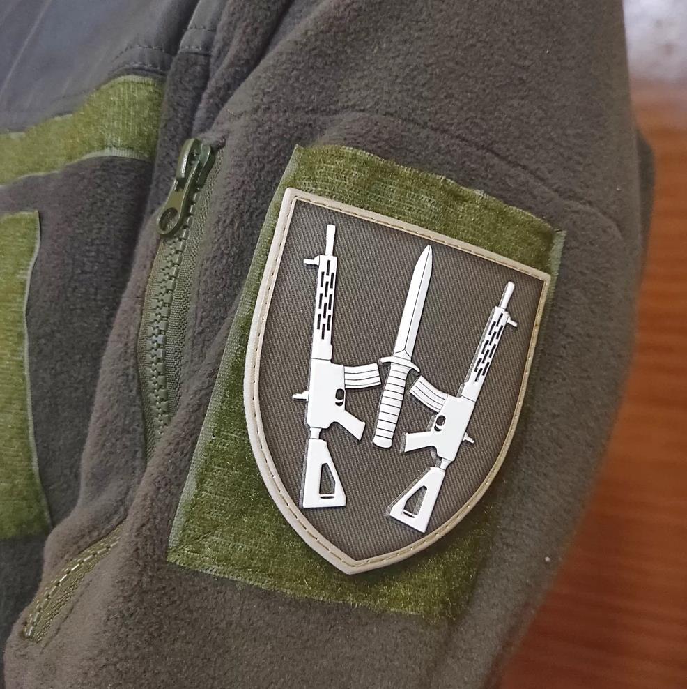 Ukrainian Army Morale Patch 67 th Separate Mechanized Brigade Tactical Badge Hook PVC 3 D