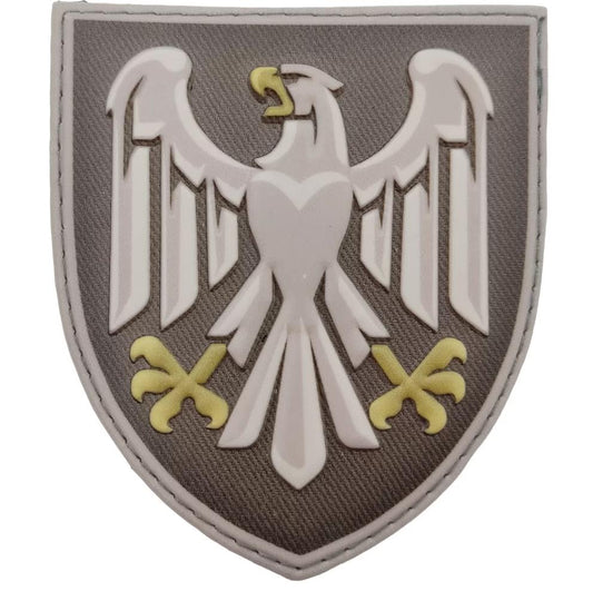Ukrainian Army Morale Patch 82nd Separate Airborne Assault Brigade Tactical Badge Hook PVC 3D