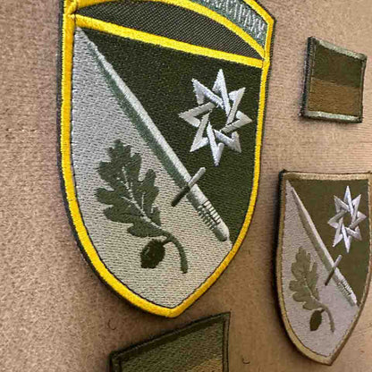 Ukrainian Army Patch 152 Separate Chasseurs Brigade Tactical Badge Hook