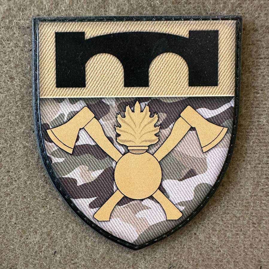 Ukrainian Army Patch 16th Separate Operational Support Regiment Badge Hook PVC
