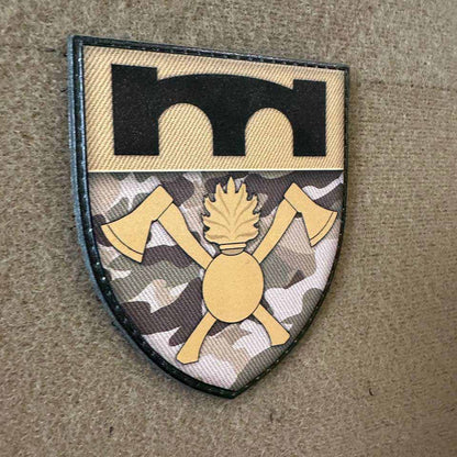 Ukrainian Army Patch 16th Separate Operational Support Regiment Badge Hook PVC