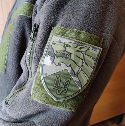 Ukrainian Army Patch 8th Separate Special Purpose Regiment Badge Hook PVC