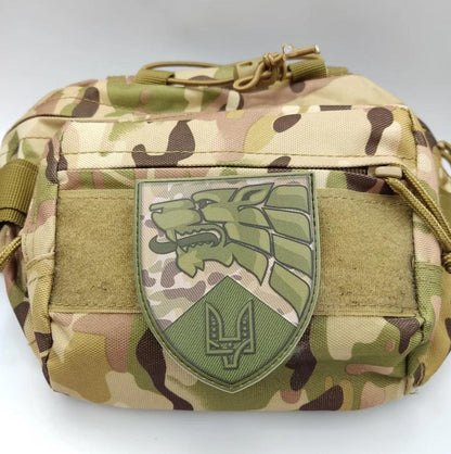 Ukrainian Army Patch 8th Separate Special Purpose Regiment Badge Hook PVC