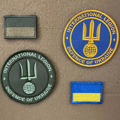 Ukrainian Army Patch International Legion of Ukraine 