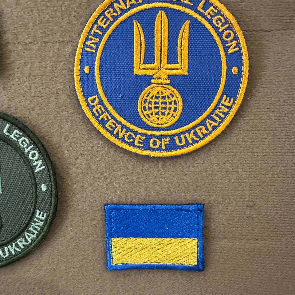 Ukrainian Army Patch International Legion of Ukraine 
