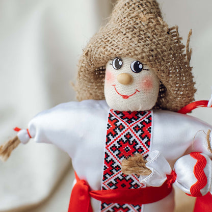 Ukrainian Authors Dolls "Girl and Boy" Traditional Etnic Clothers