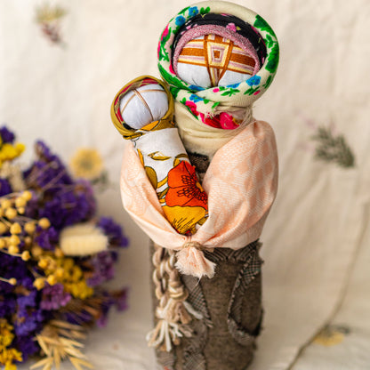 Ukrainian Authors Motanka "Grandmother & Granddaughter"