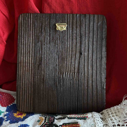 Ukrainian Folk Art Painting Wood Panel "Patroness" Ethno of Ukraine