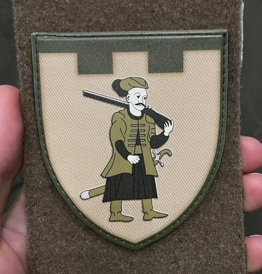 ukrainian morale patches pvc