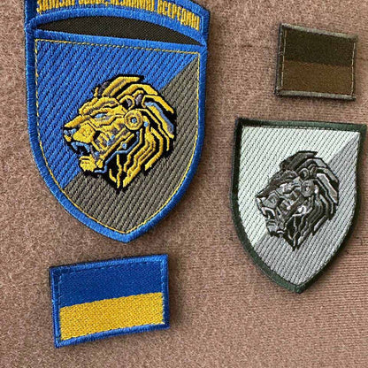 Ukrainian Morale Patch 157th Separate Mechanized Brigade Badge Hook