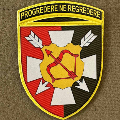 Ukrainian Morale Patch 16 th Army Corps Tactical Badge Hook PVC