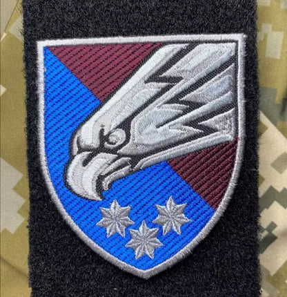Ukrainian Morale Patch 25th Separate Airborne Brigade Tactical Badge Hook&nbsp;