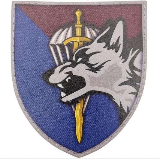 Patch (velcro) of the 2nd Parachute Battalion of the Army of Ukraine&nbsp; PVC