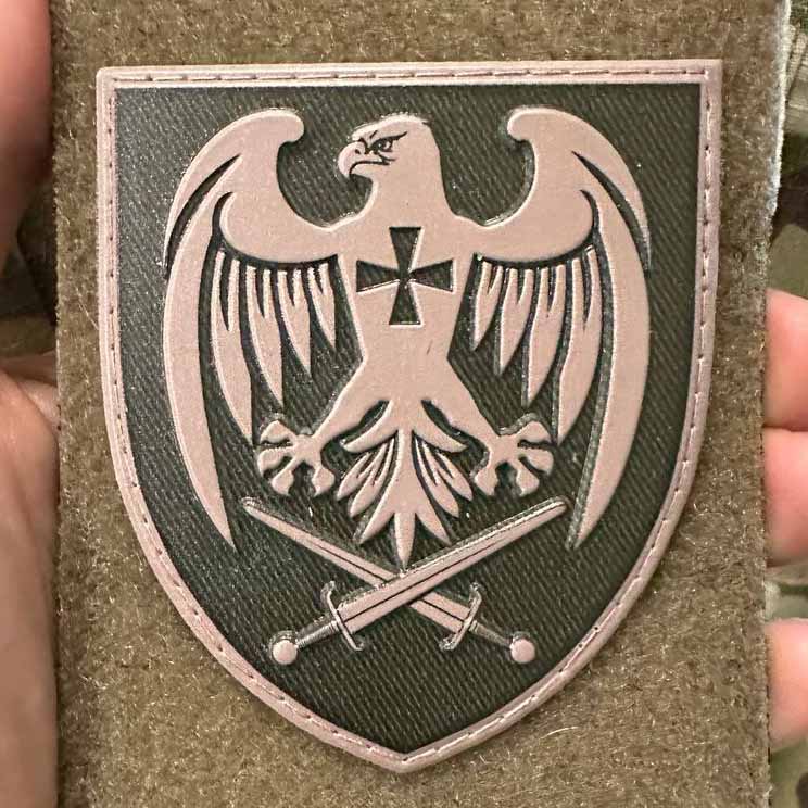 Ukrainian Morale Patch 39th Tactical Aviation Brigade Badge Hook PVC 3D